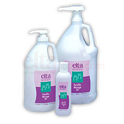 Massage therapy oil from Elta